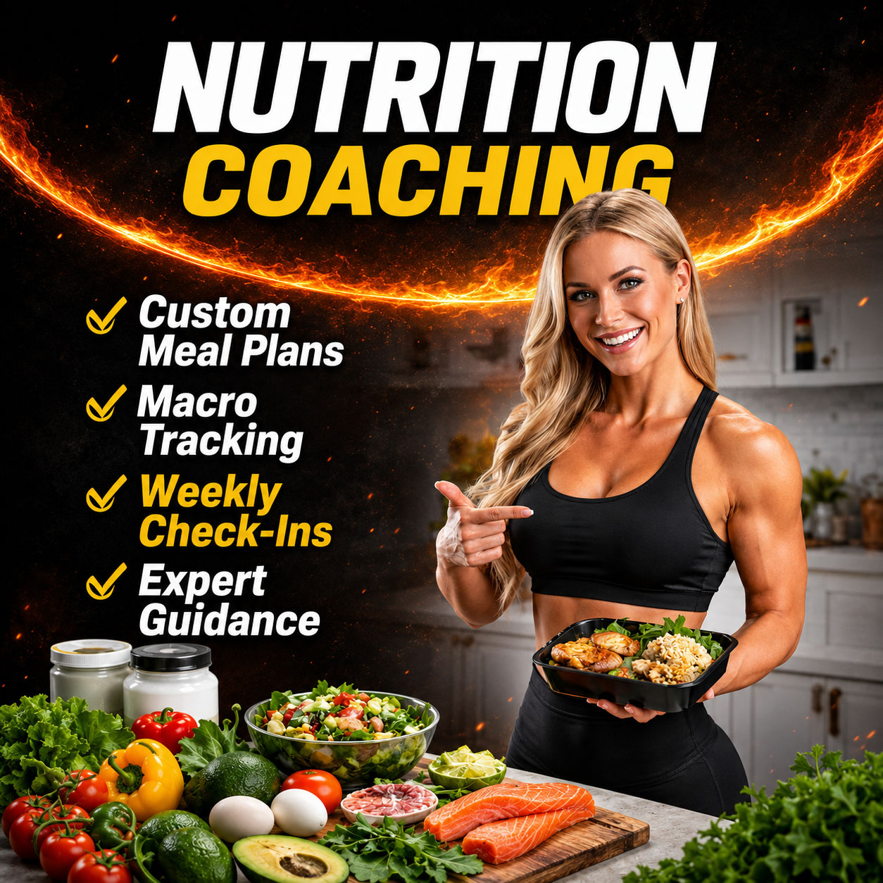 neutrition-coaching Refining Fire Nutrition Coaching – 1 Month - Image 1